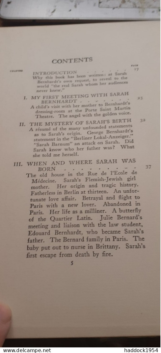 the real sarah bernhardt PIERRE BERTON BASIL WOON boni and liveright 1924