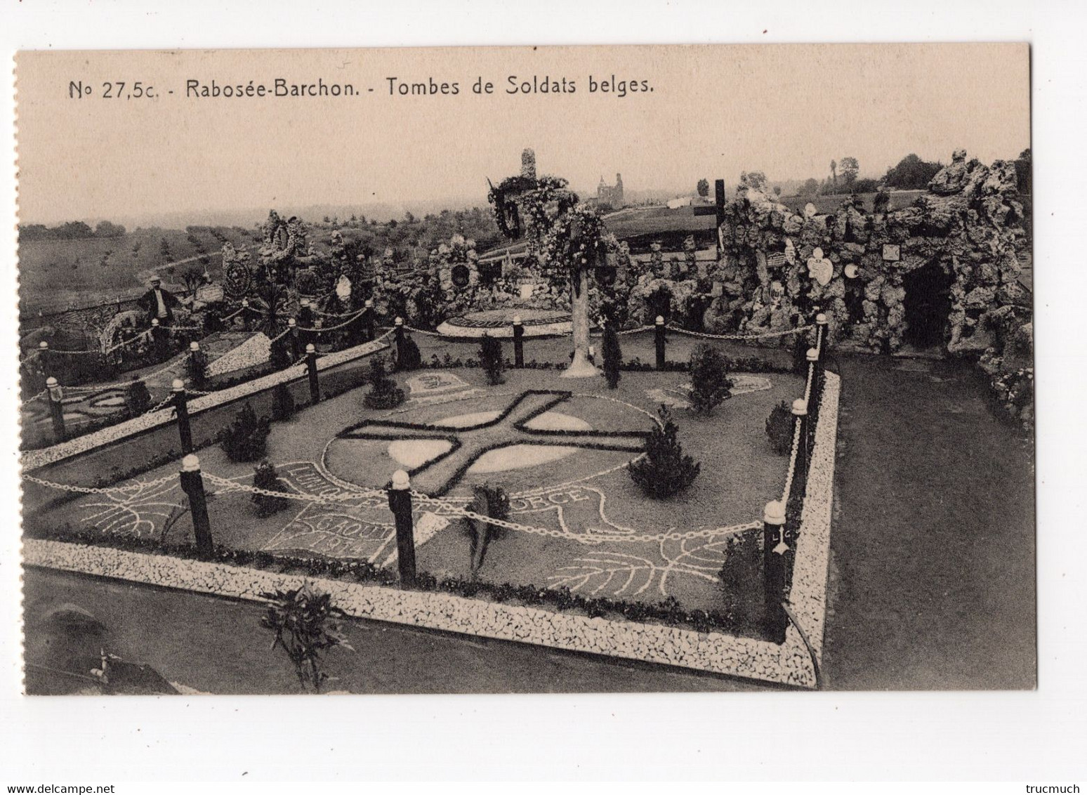 44 - RABOSéE - BARCHON  - Tombes De Soldats Belges - Blegny