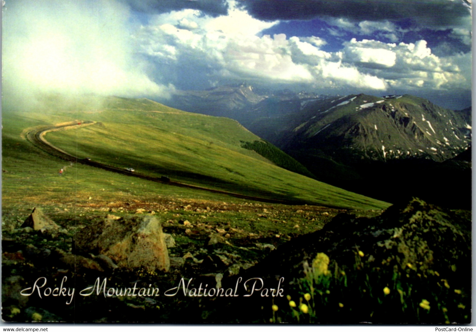 5621 - USA - Colorado , Rocky Mountain National Park , Trail Ridge Road - Gelaufen 1994 - Rocky Mountains