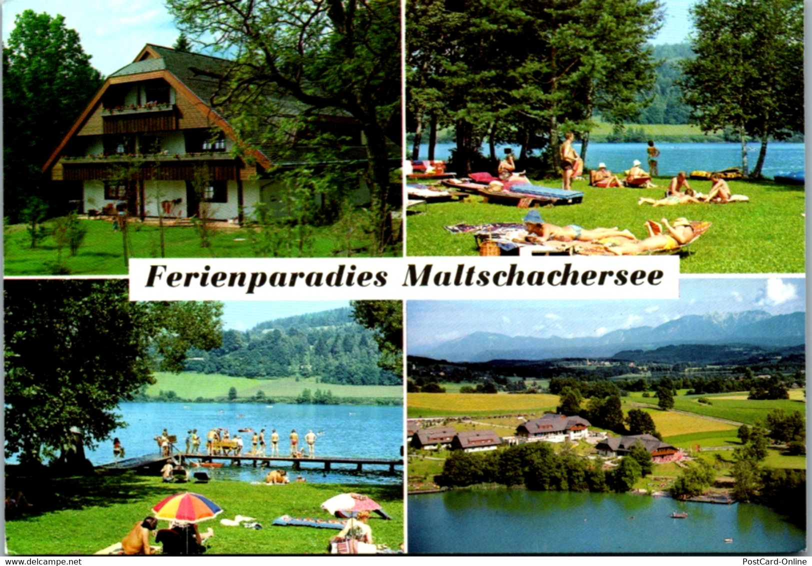 6388 - Kärnten - Feldkirchen , Feriendorf , Maltschachersee - Gelaufen 1999 - Feldkirchen In Kärnten