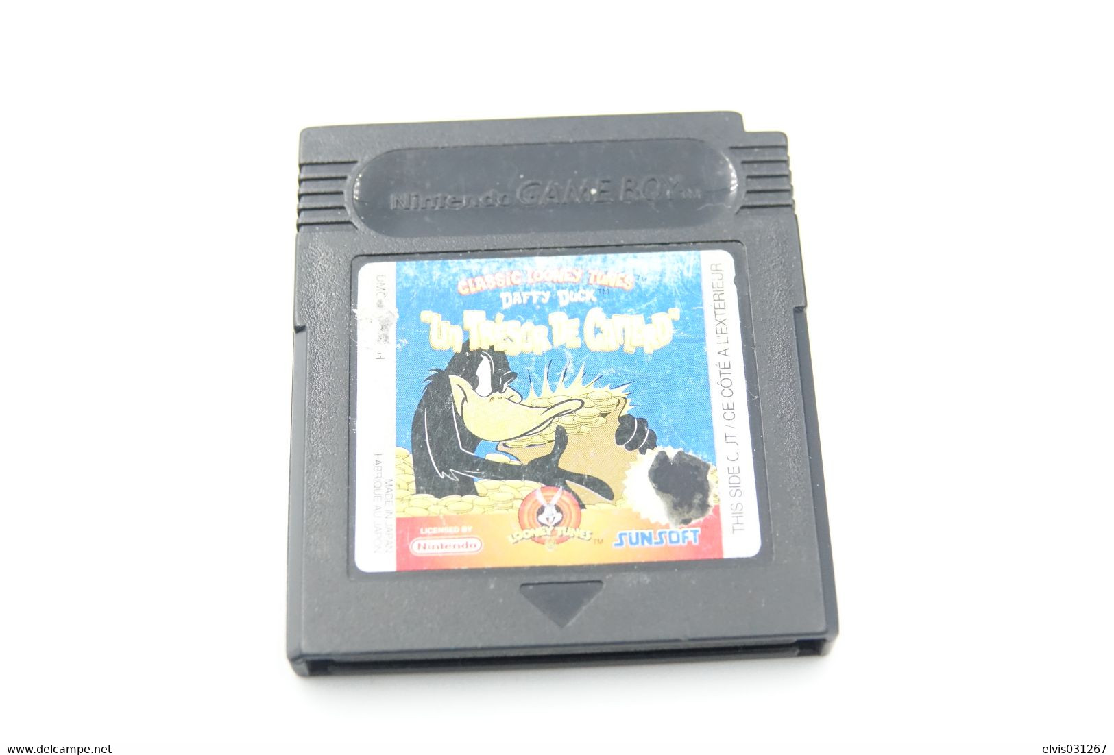 NINTENDO GAMEBOY  : LOONEY TUNES DAFFY DUCK UN TRESOR DE CANARD - Nintendo Game Boy