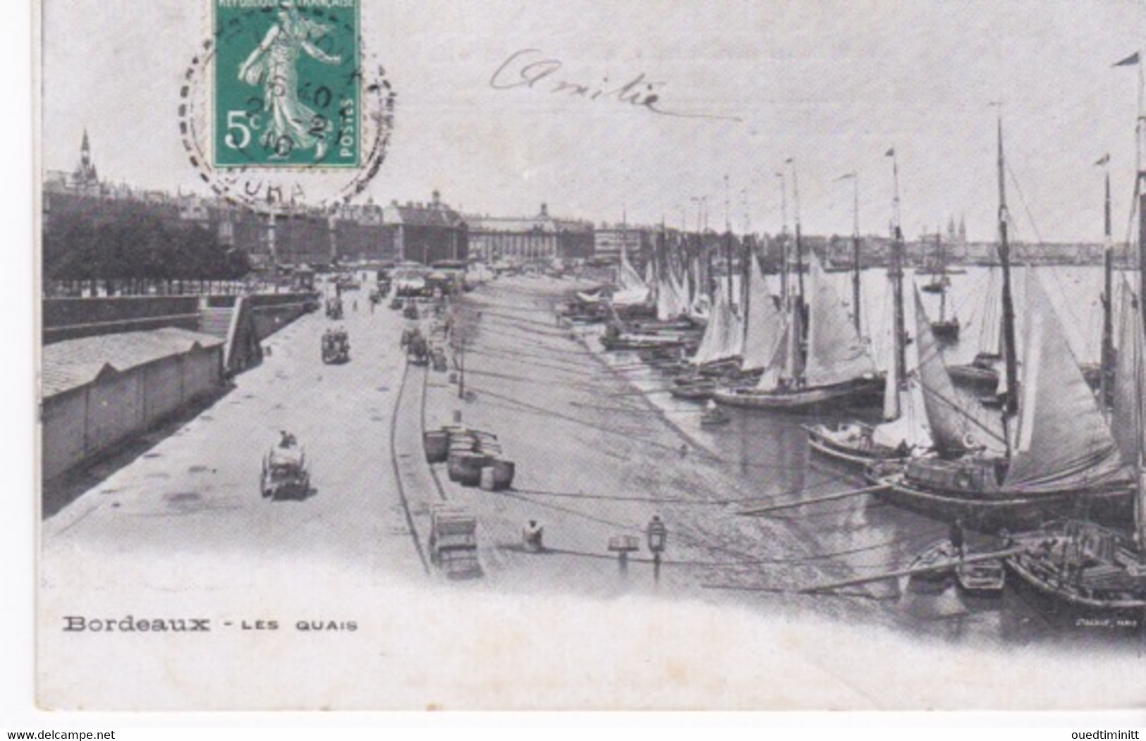 Bateaux De Pêche Sur Les Quais De Bordeaux. - Visvangst