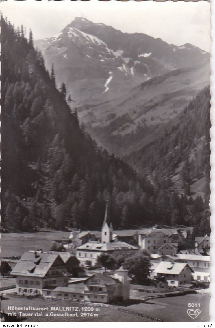AK Höhenluftkurort Mallnitz - Werbestempel St. Veit A.d. Glan - 1961 (54410) - Mallnitz