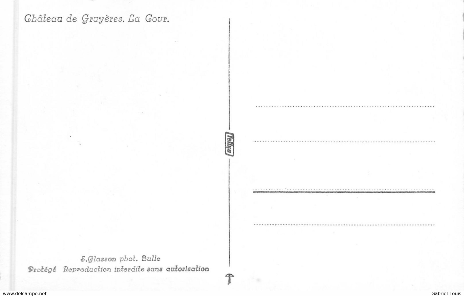 Fribourg- Château De Gruyères - Gruyères