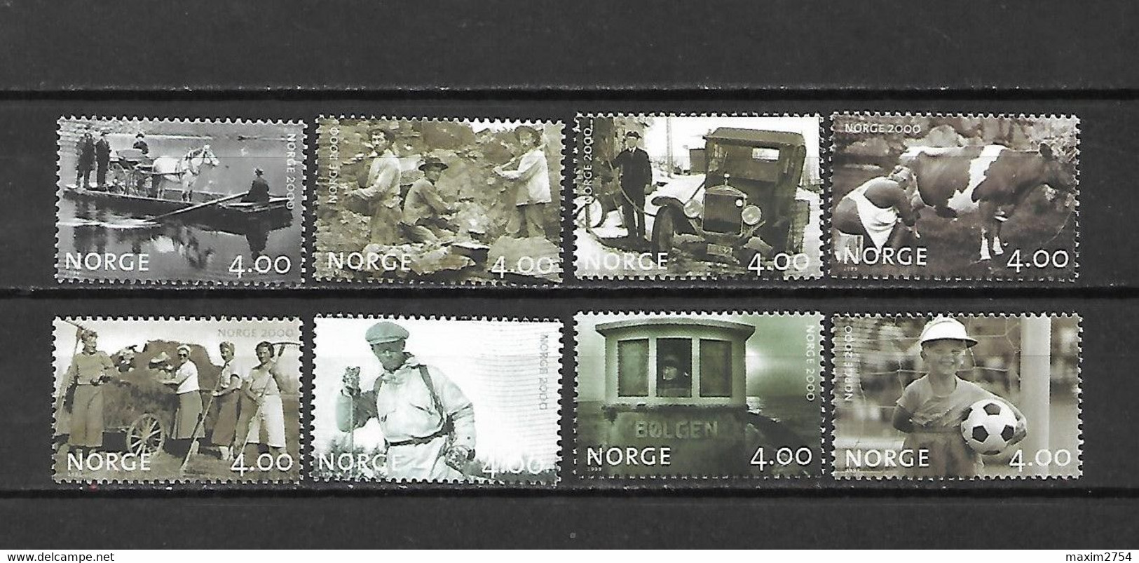 NORVEGIA - 1999 - N. 1274/81** (CATALOGO UNIFICATO) - Sonstige & Ohne Zuordnung