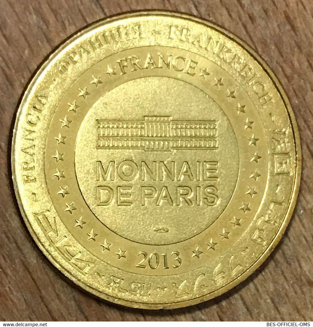 56 MORBIHAN CHÂTEAU DE SUSCINIO MÉDAILLE SOUVENIR MONNAIE DE PARIS 2013 JETON TOURISTIQUE MEDALS COINS TOKENS - 2013