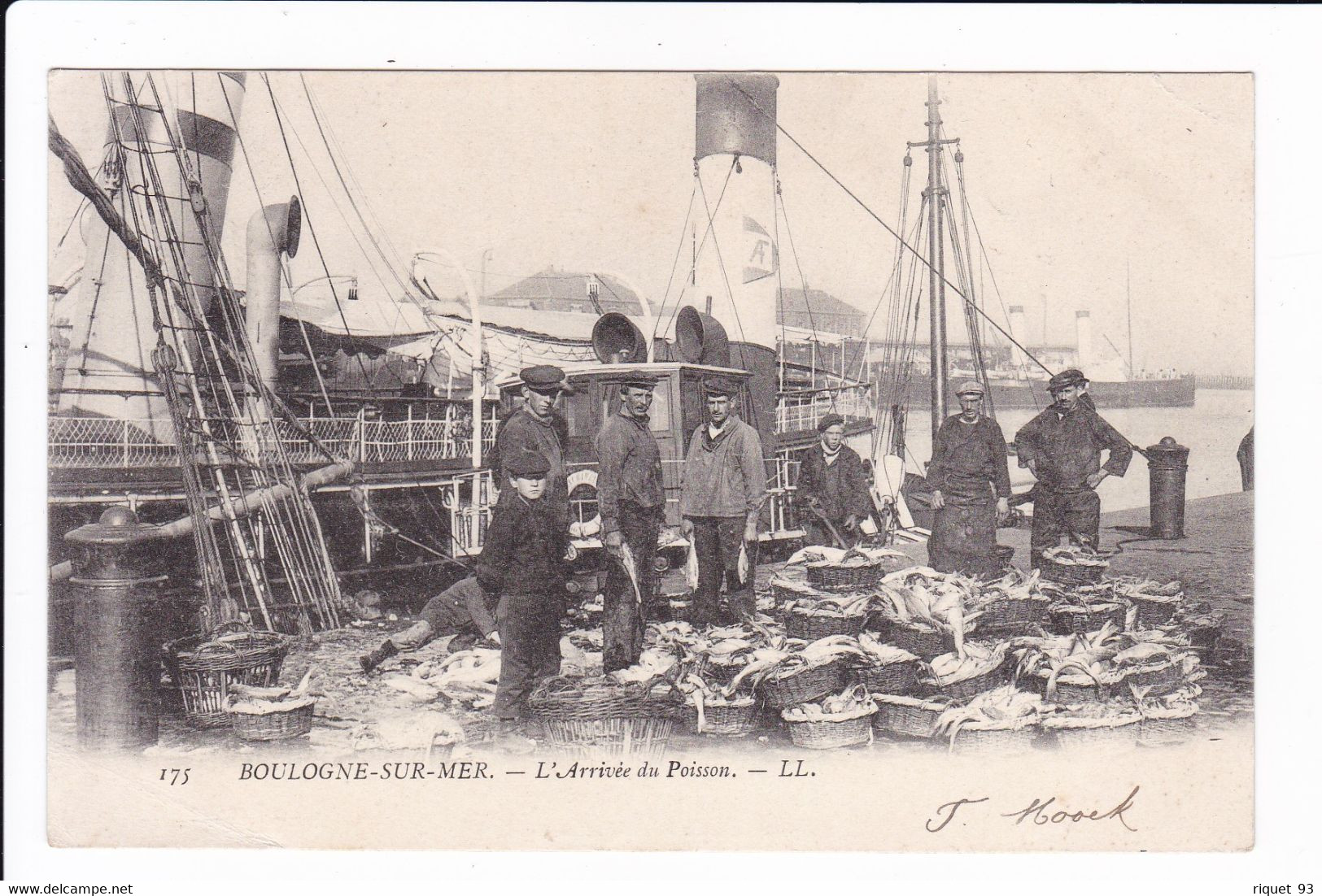 175 - BOULOGNE-SUR-MER - L'Arrivée Du Poisson - Boulogne Sur Mer