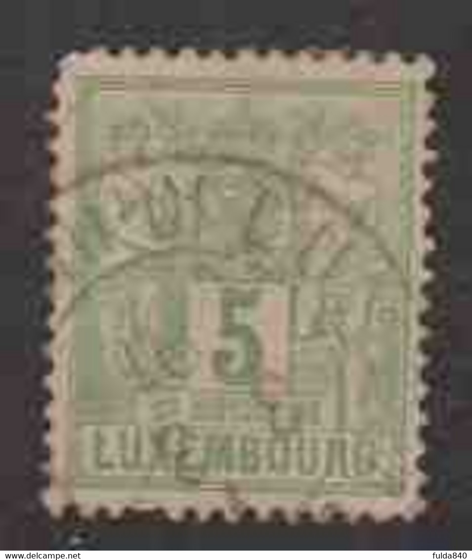 Gd DUCHE DE LUXEMBOURS  (Y&T) 1882/91 - N°50  * Allégorie*    5c. Obli () - 1882 Allegory