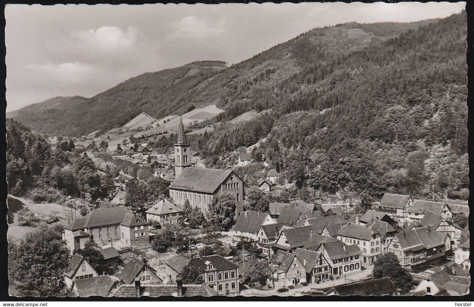 D-77761 Schiltach - Im  Schwarzwald - Blick Vom Schloßberg - ( Echt Foto) - Schiltach