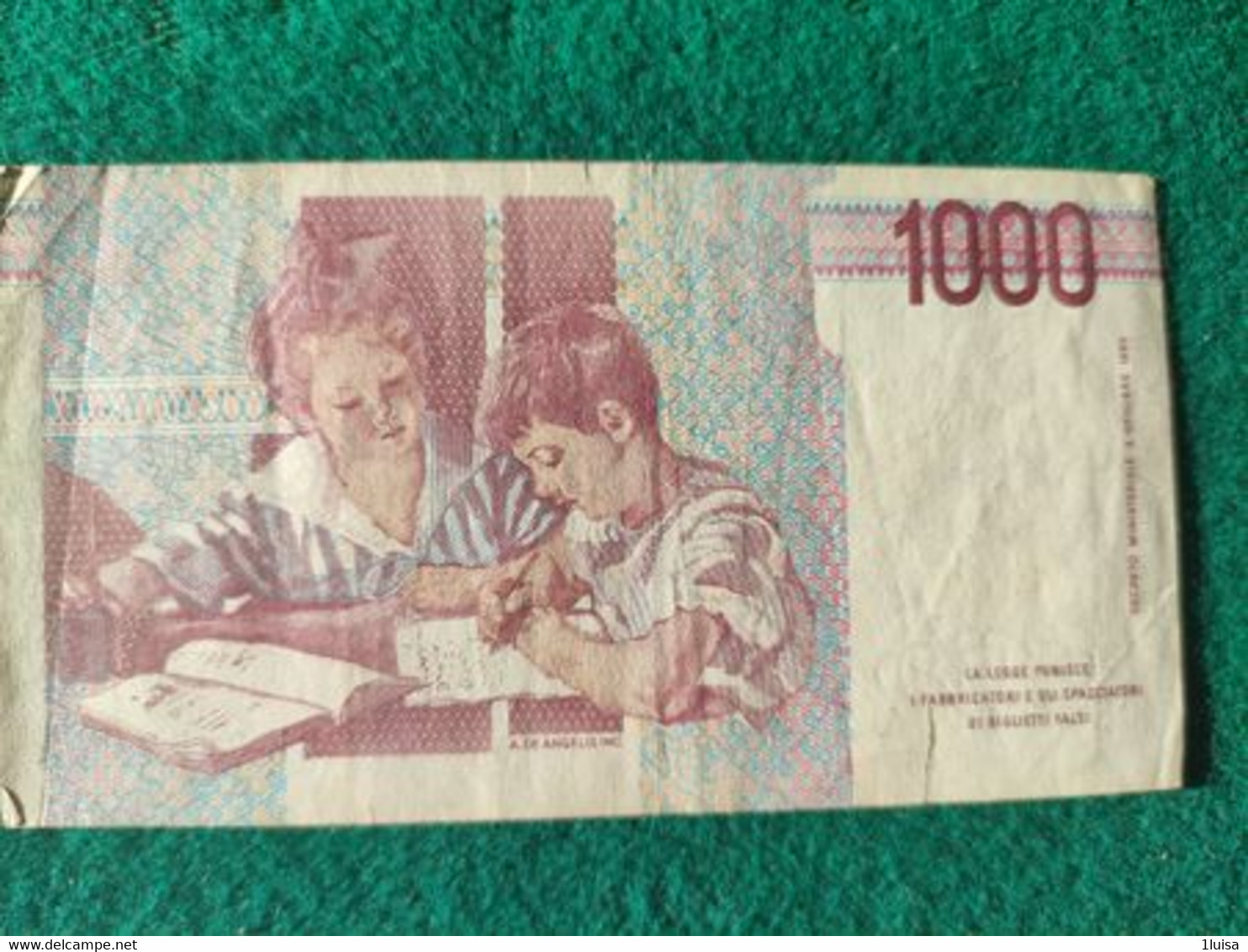 Italia  1000 Lire 1990 - 1000 Lire