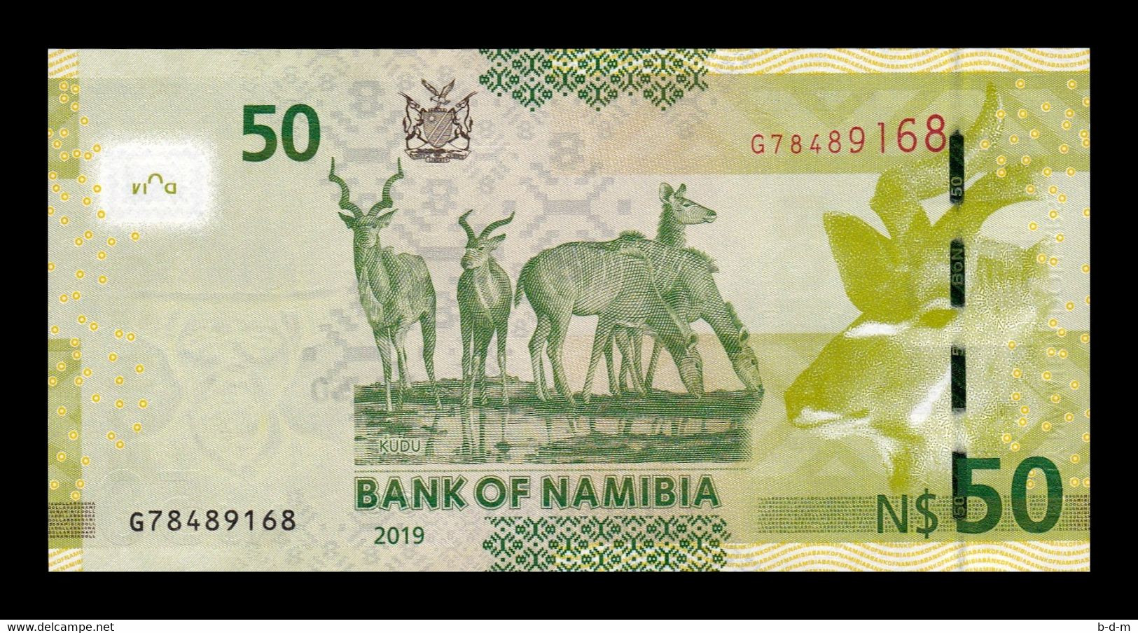 Namibia 50 Dollars 2019 Pick 13 New SC UNC - Namibia