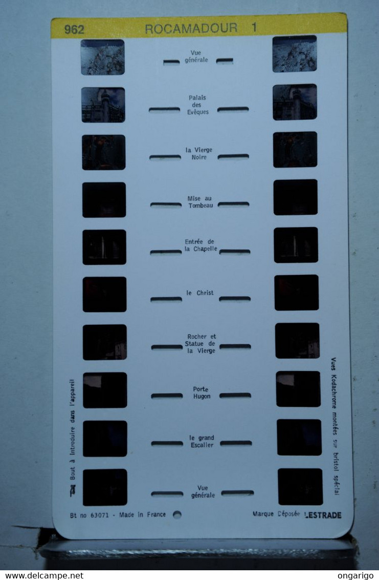 LESTRADE :  962    ROCAMADOUR  1 - Visionneuses Stéréoscopiques