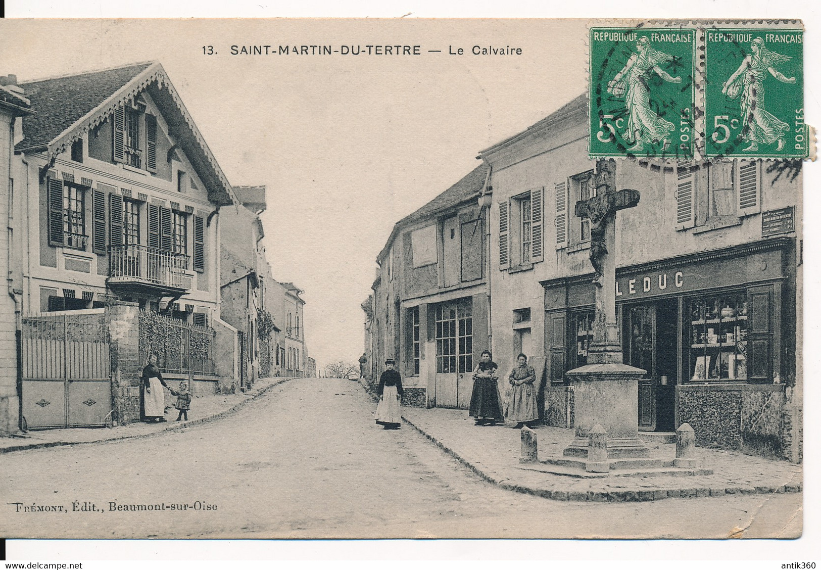 CPA 95 SAINT MARTIN DU TERTRE  Le Calvaire - Saint-Martin-du-Tertre