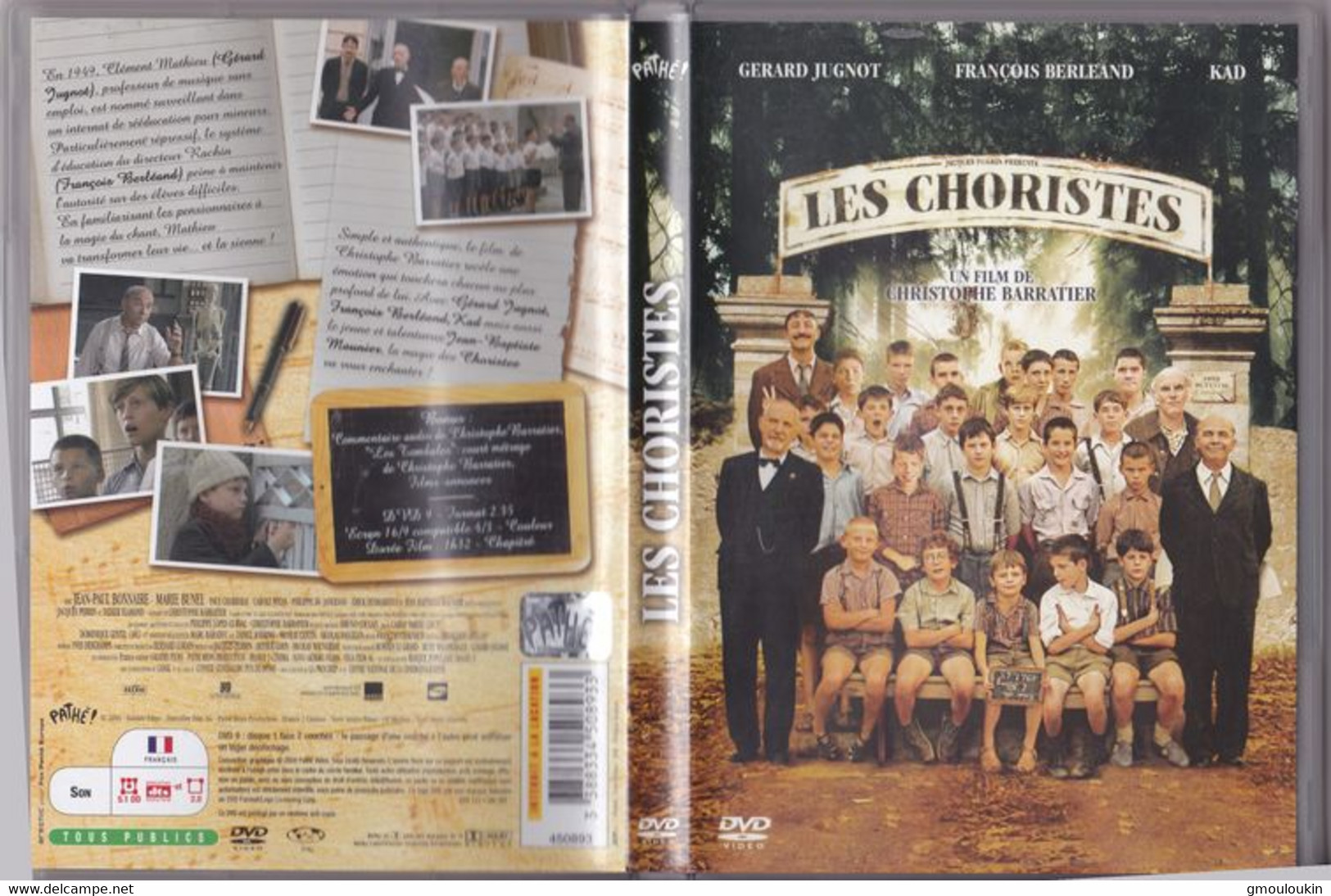 Les Choristes G. Jugnot - F. Berleand - Geschichte