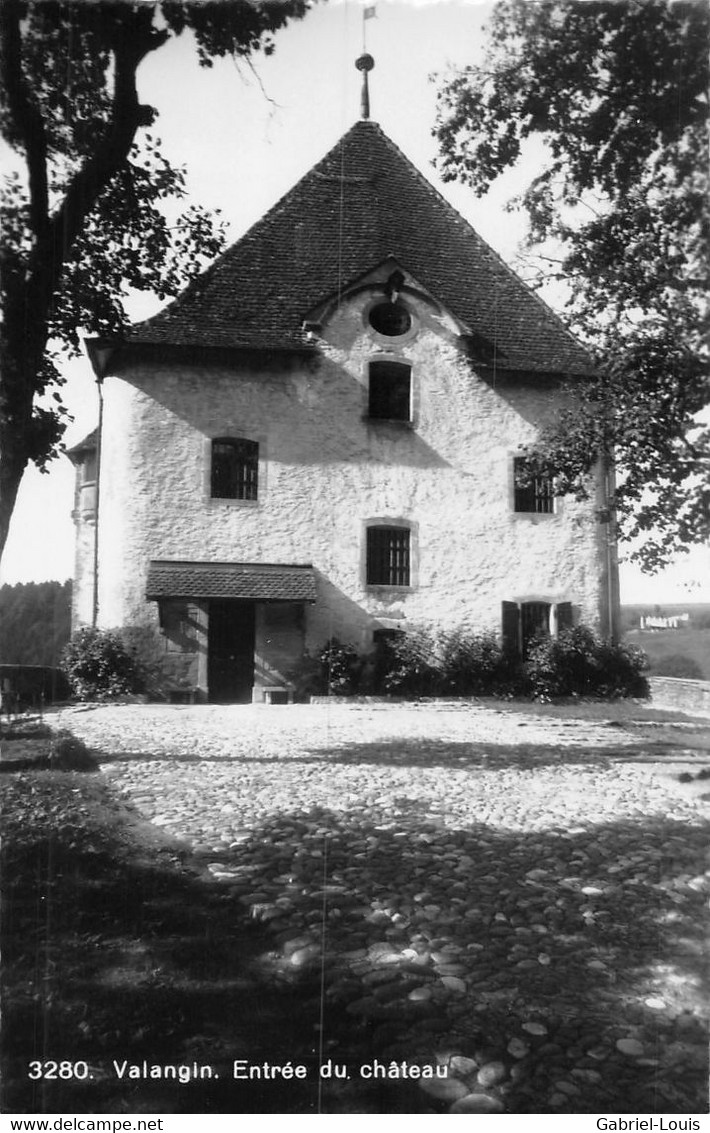 Valangin - Entrée Du Château - Valangin