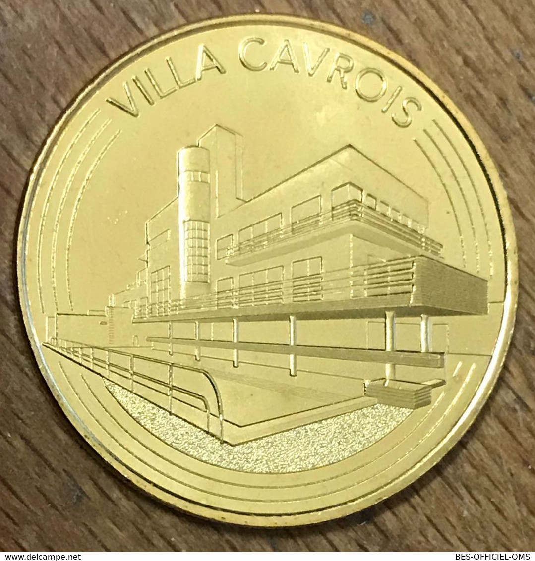 59 CROIX VILLA CAVROIS MDP 2016 MÉDAILLE SOUVENIR MONNAIE DE PARIS JETON TOURISTIQUE MEDALS COINS TOKENS - 2016