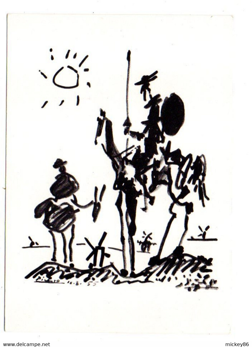 Illustrateur  PICASSO --  Don Quichotte ---Musée De St Denis ................à Saisir - Picasso