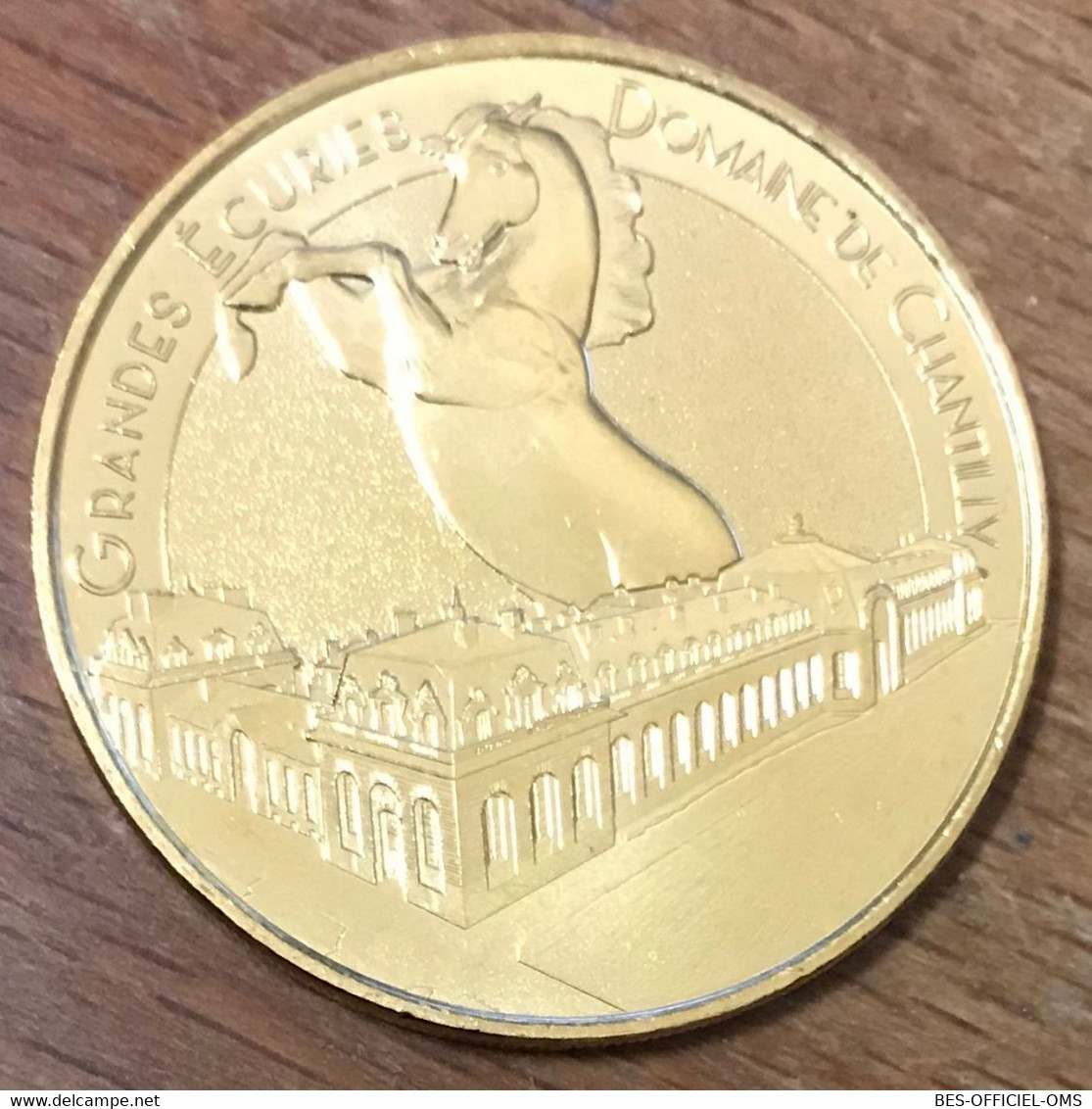 60 CHANTILLY MUSÉE DU CHEVAL GRANDES ÉCURIES MDP 2019 MÉDAILLE MONNAIE DE PARIS JETON TOURISTIQUE MEDALS COINS TOKENS - 2019