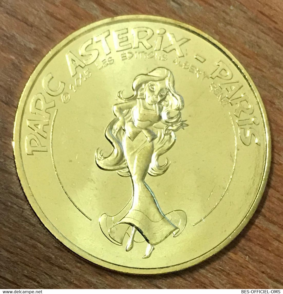 60 PLAILLY PARC ASTERIX FALBALA MDP 2015 MÉDAILLE SOUVENIR MONNAIE DE PARIS JETON TOURISTIQUE MEDALS COINS TOKENS - 2015