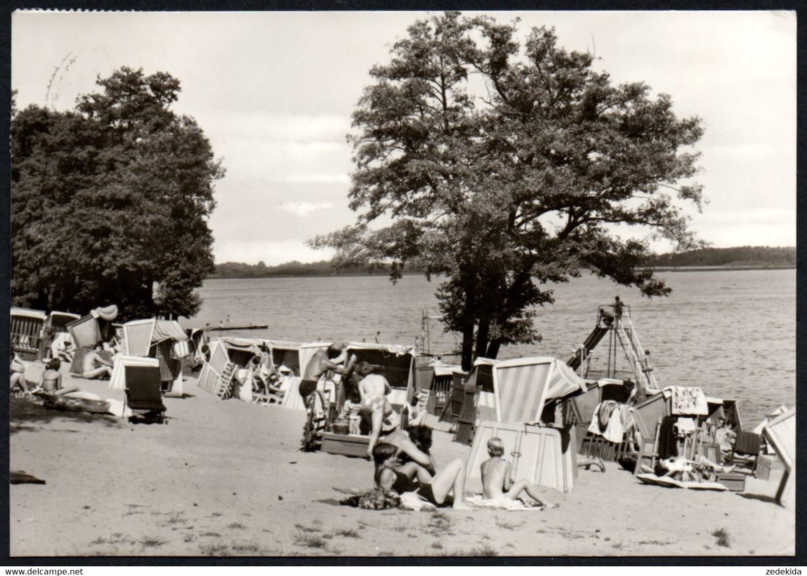 E8640 - Klausdorf Strandbad - Stempel  Kinderferienlager Ferienlager Soja Und Schura - Bild Und Heimat Reichenbach - Klausdorf