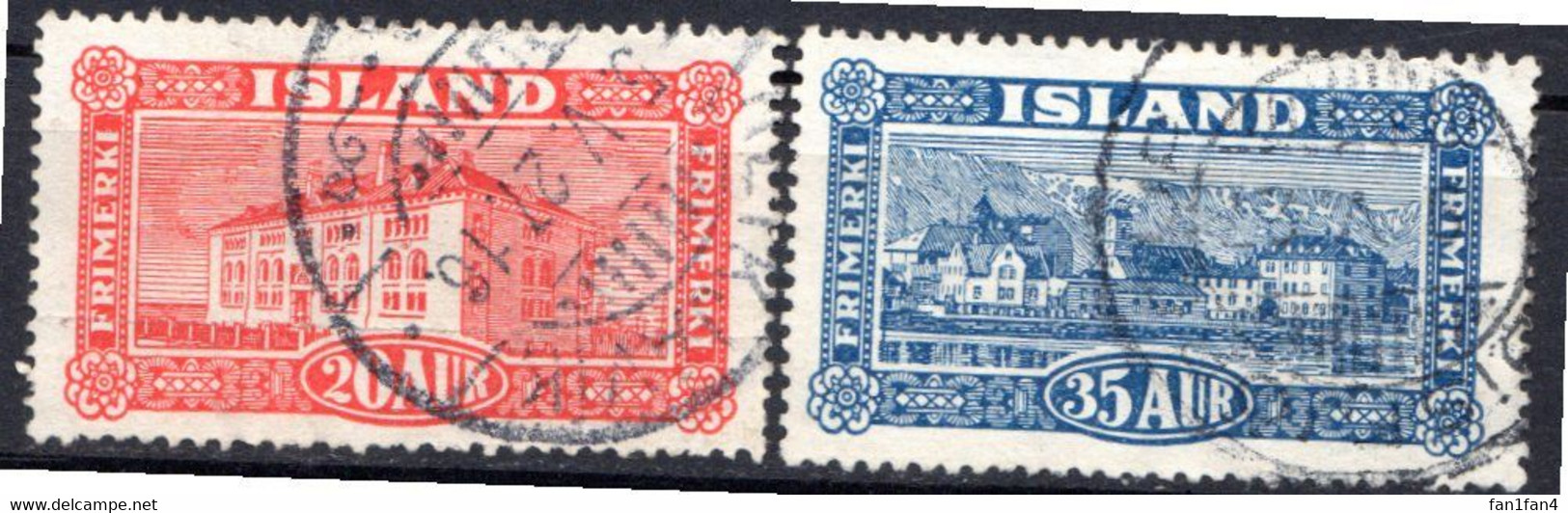 ISLANDE (Administration Autonome) - 1925 - N° 117 Et 118 - (Lot De 2 Valeurs Différentes) - Andere & Zonder Classificatie