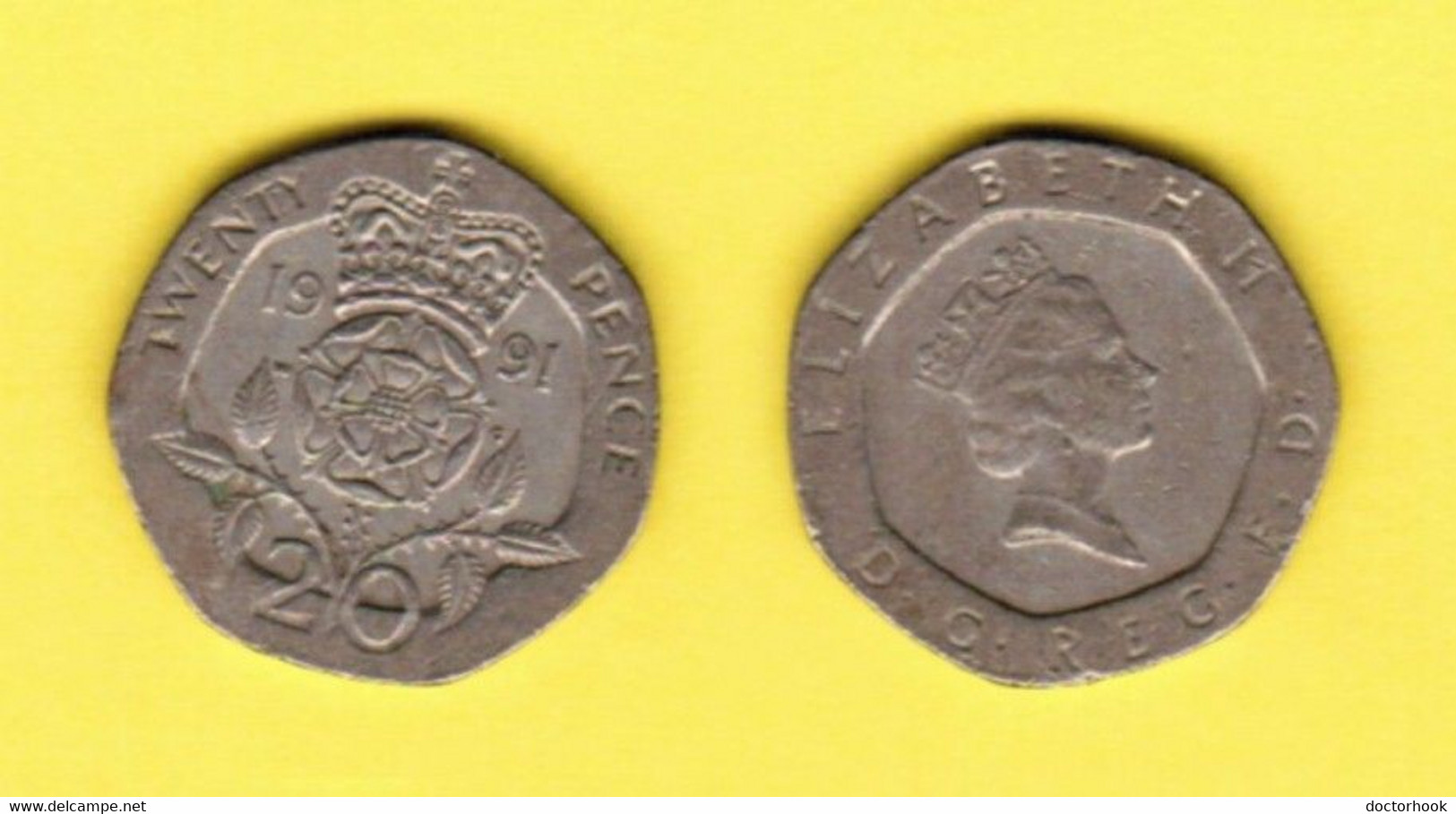 GREAT BRITAIN  20 PENCE 1991 (KM # 939) #6258 - 20 Pence