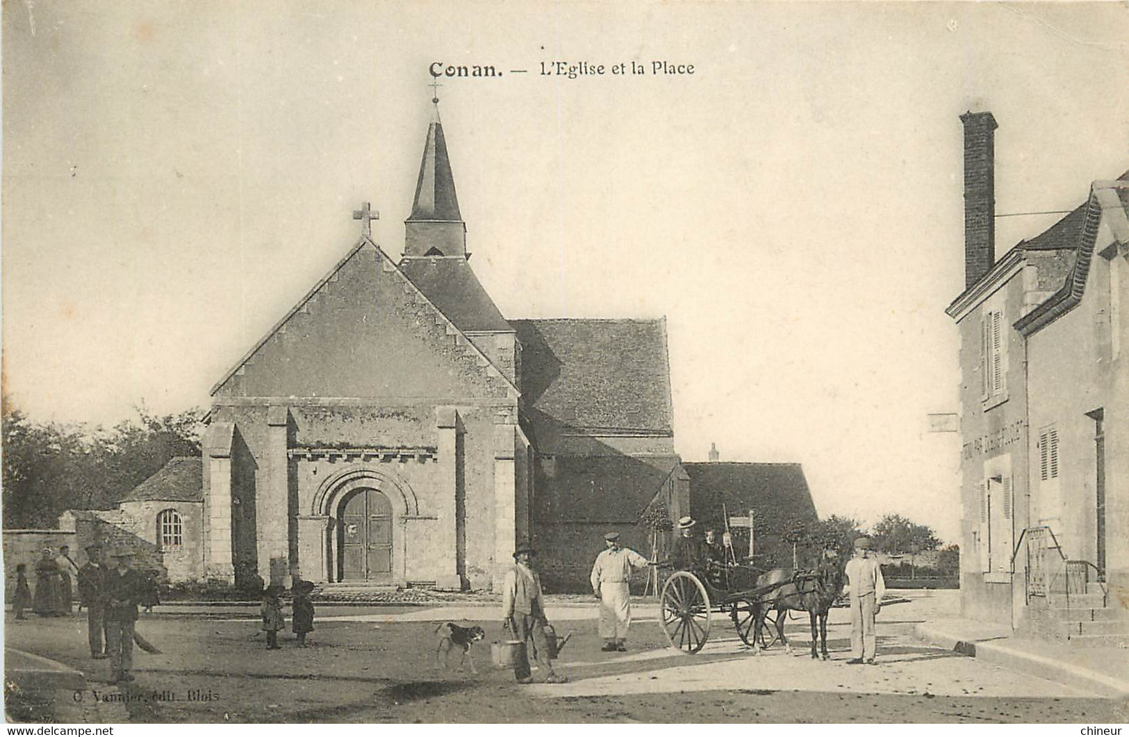 CONAN L'EGLISE ET LA PLACE - Andere & Zonder Classificatie