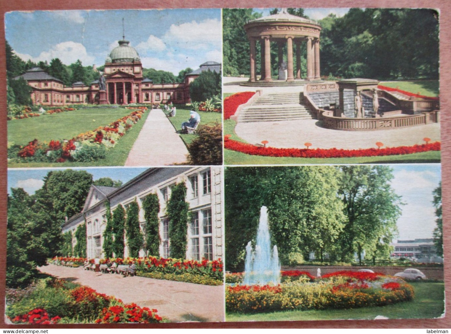 GERMANY DEUTSCHLAND HOMBURG PALACE GARDEN HOTEL CPM CPA CP POSTCARD ANSICHTSKARTE PICTURE CARTOLINA PHOTO CARD - Gatow