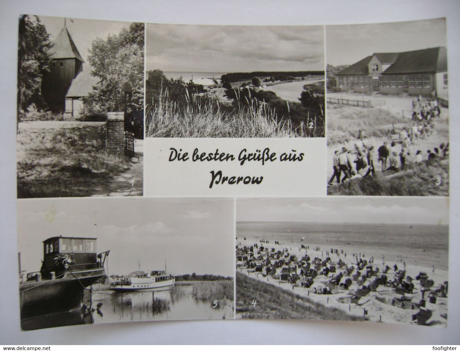 PREROW Auf Dem Darß - Mehrbildkarte - Posted 1974 - Seebad Prerow