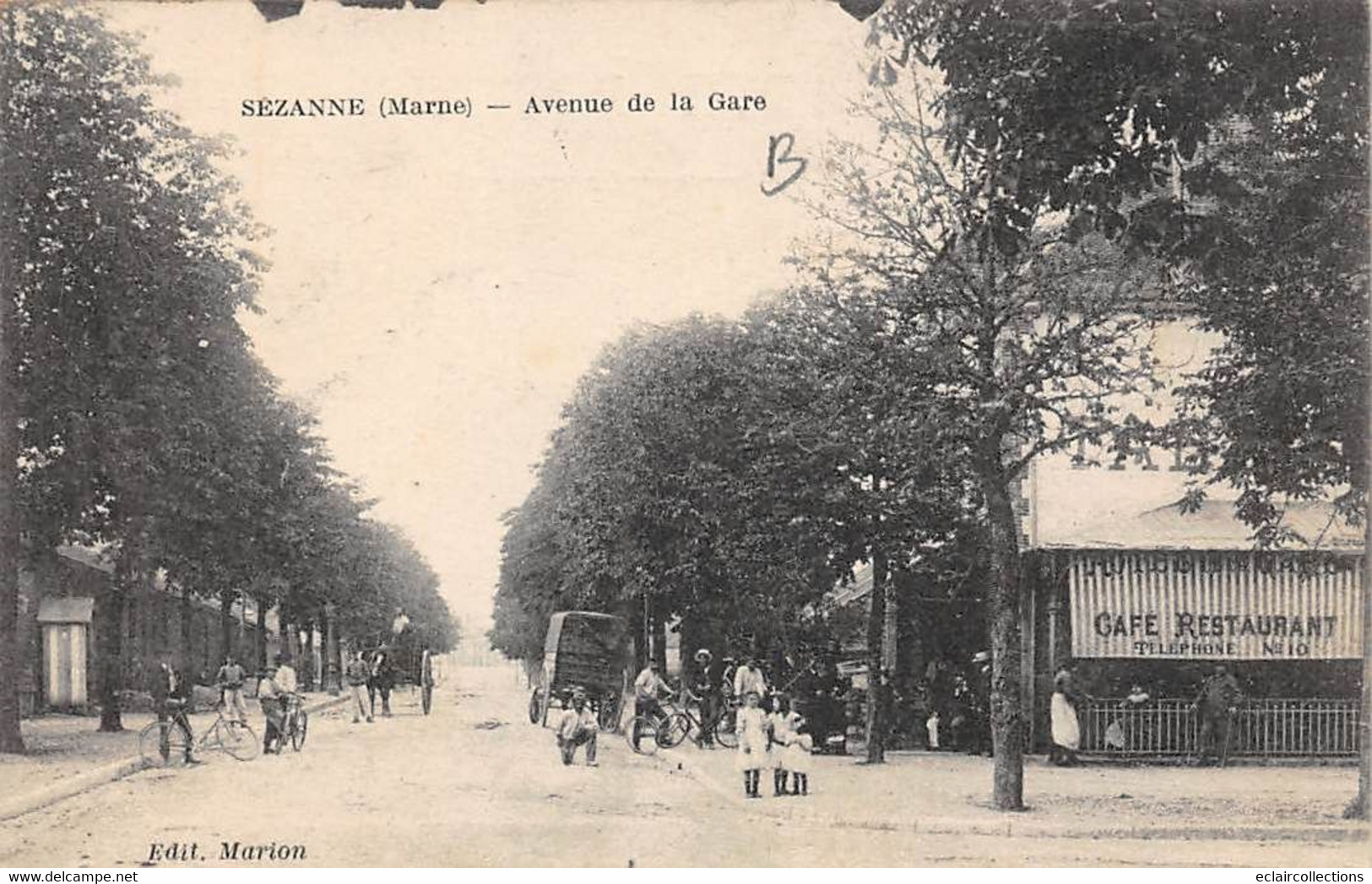 Sézanne         51           Avenue De La Gare        (voir Scan) - Sezanne