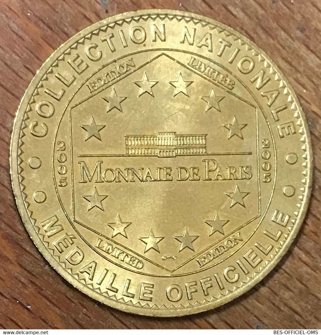 64 BIARRITZ PIEUVRE POULPE MUSÉE DE LA MER MDP 2005 MÉDAILLE MONNAIE DE PARIS JETON TOURISTIQUE MEDALS COINS TOKENS - 2005