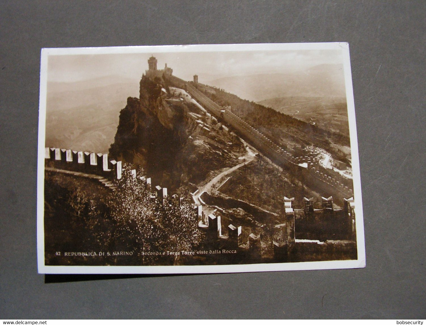 San Marino Karte Ca. 1935 - Andere & Zonder Classificatie