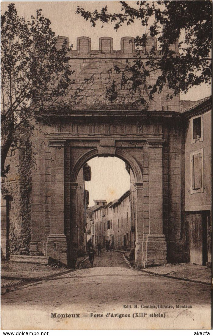 CPA MONTEUX Porte D'Avignon (1086513) - Monteux