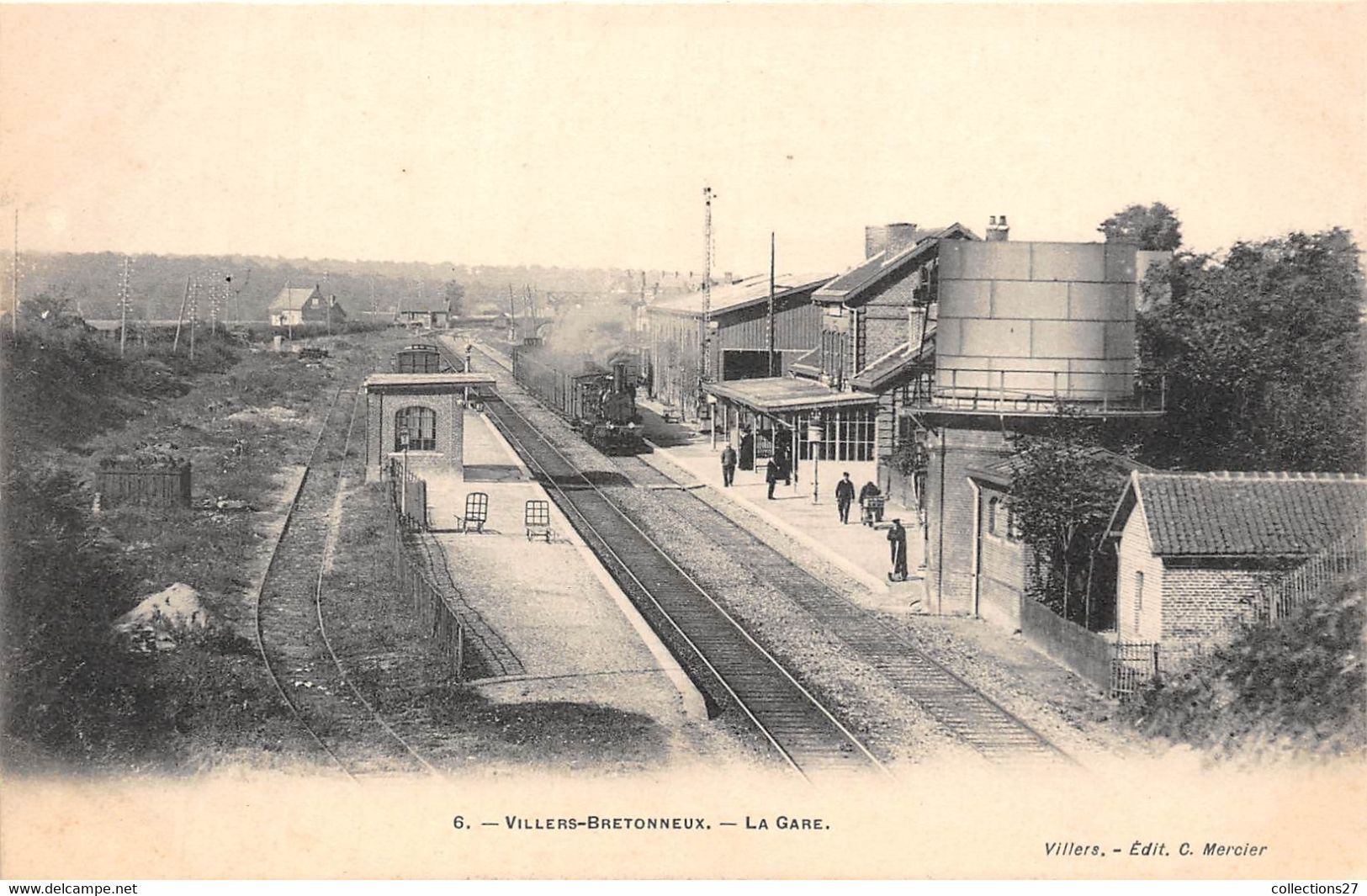 80-VILLERS-BRETONNEUX- LA GARE - Villers Bretonneux