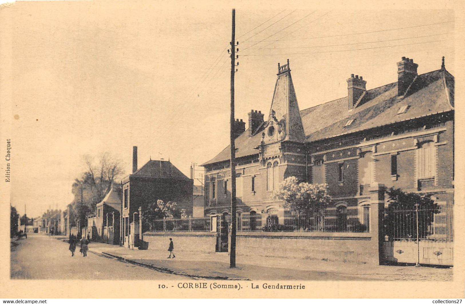 80-CORBIE- LA GENDARMERIE - Corbie