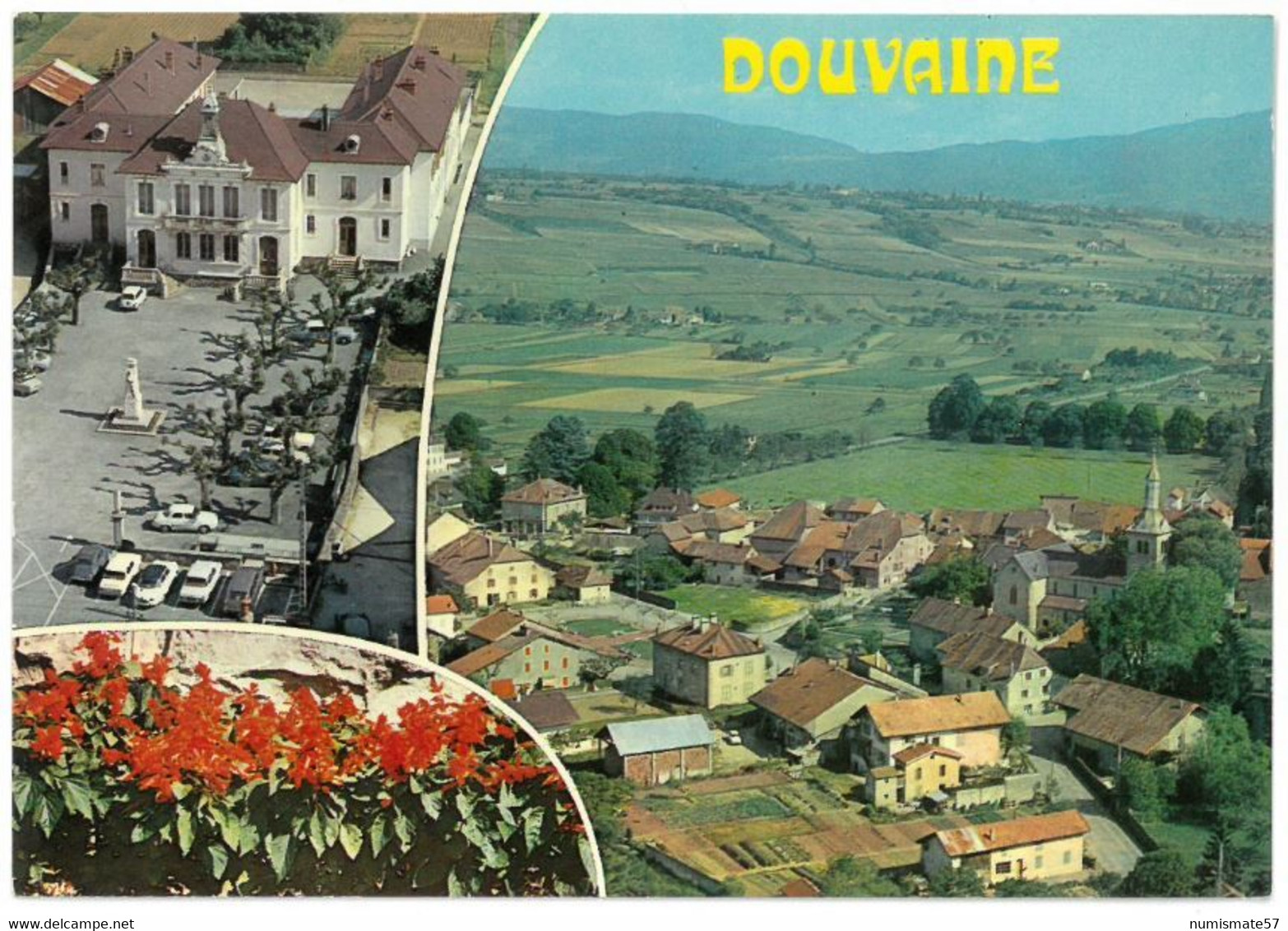 CP DOUVAINE - Multi Vues - 3 Vues - Ed. J. Cellard - Douvaine