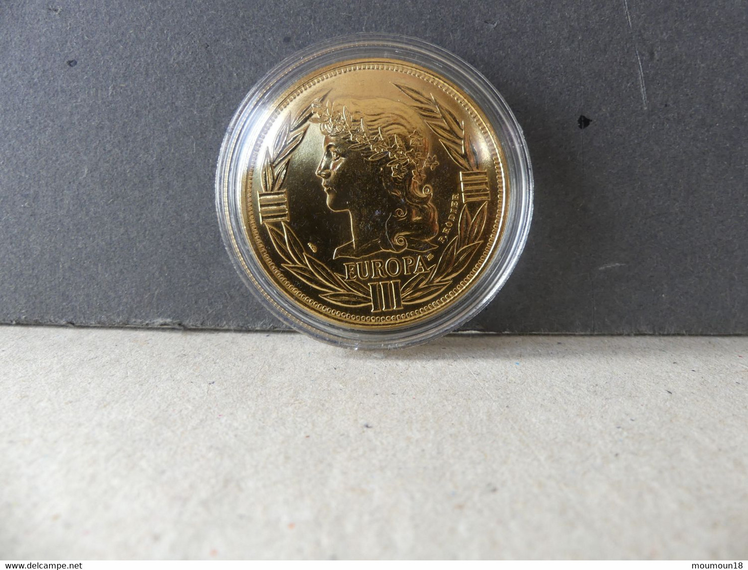 Ecu Euro Europa 1988 Trésor Du Patrimoine Monnaie De Paris - Variétés Et Curiosités