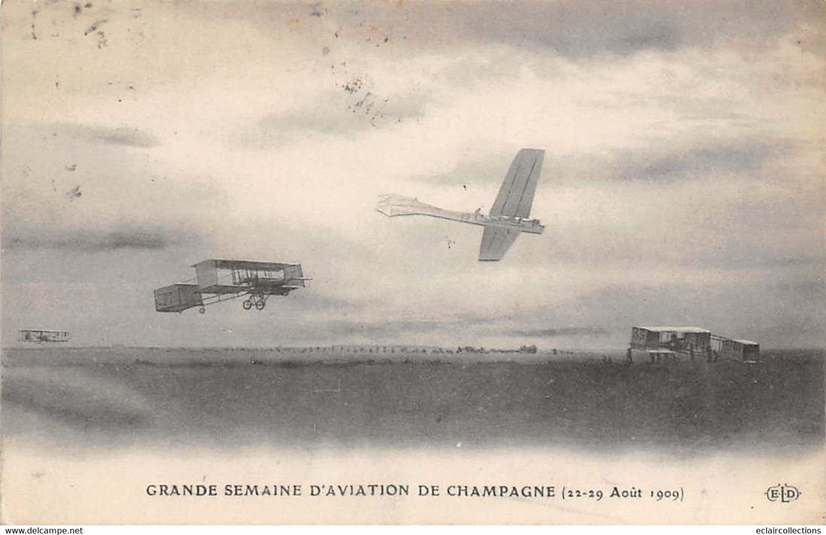 Thème : Aviation Champagne            51        Lot de  12 cartes sujets divers      (voir scan)