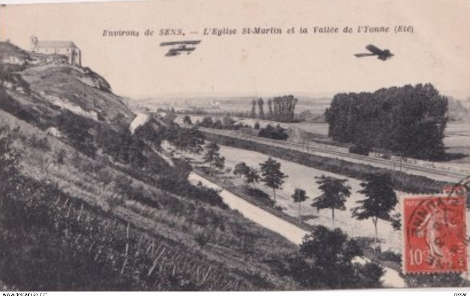 SAINT MARTIN SUR TERTRE(AVIATION) - Saint Martin Du Tertre