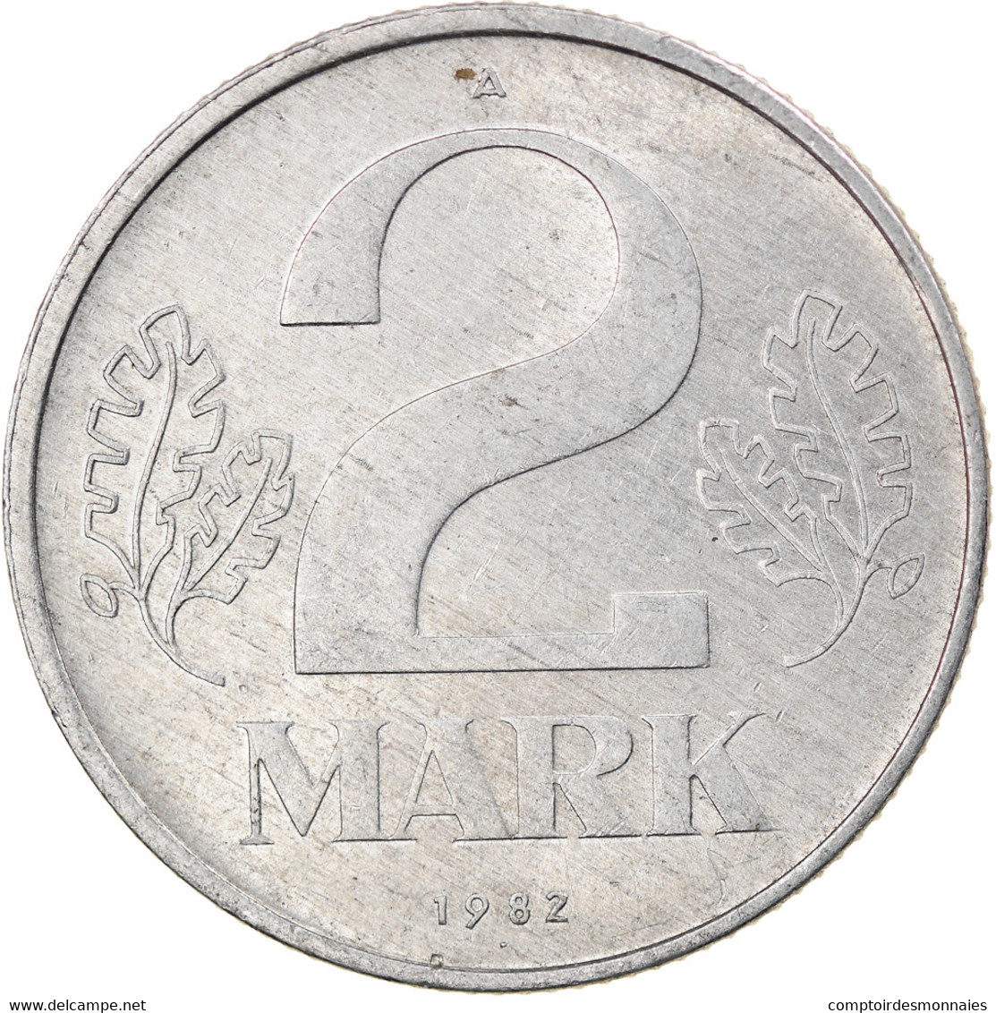 Monnaie, GERMAN-DEMOCRATIC REPUBLIC, 2 Mark, 1982, Berlin, TTB, Aluminium, KM:48 - 2 Mark