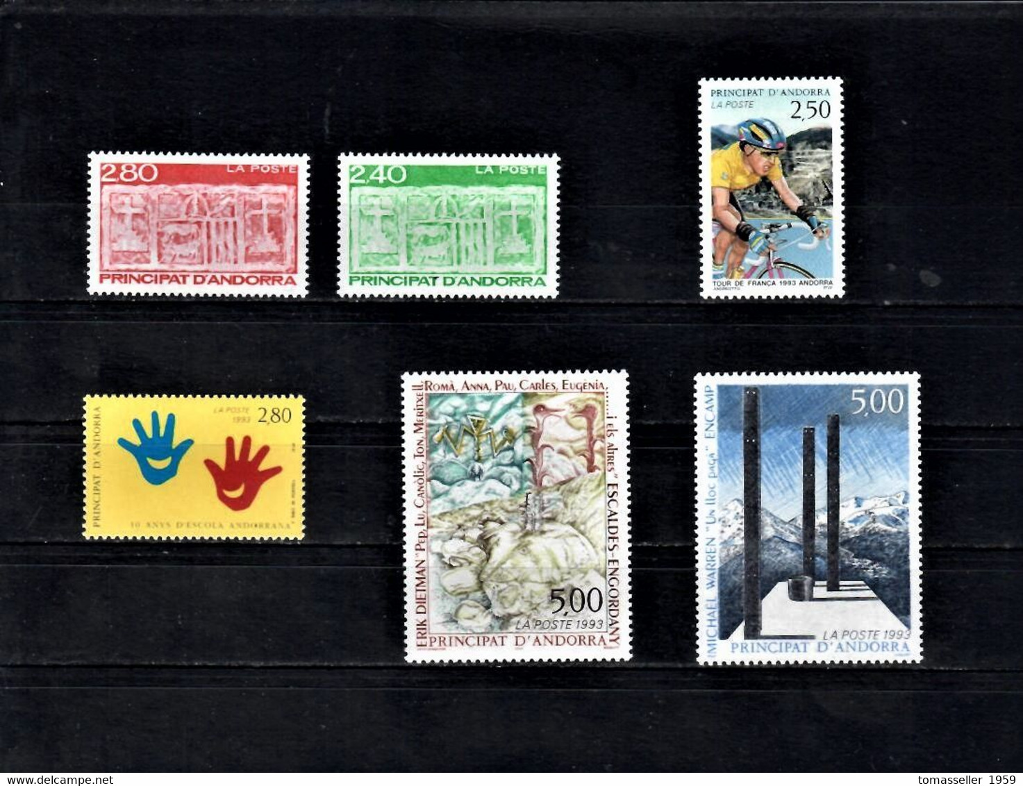 French Andorra 15!!! Years (1993-2007) Sets.Almost 150 Issues.MNH - Other & Unclassified