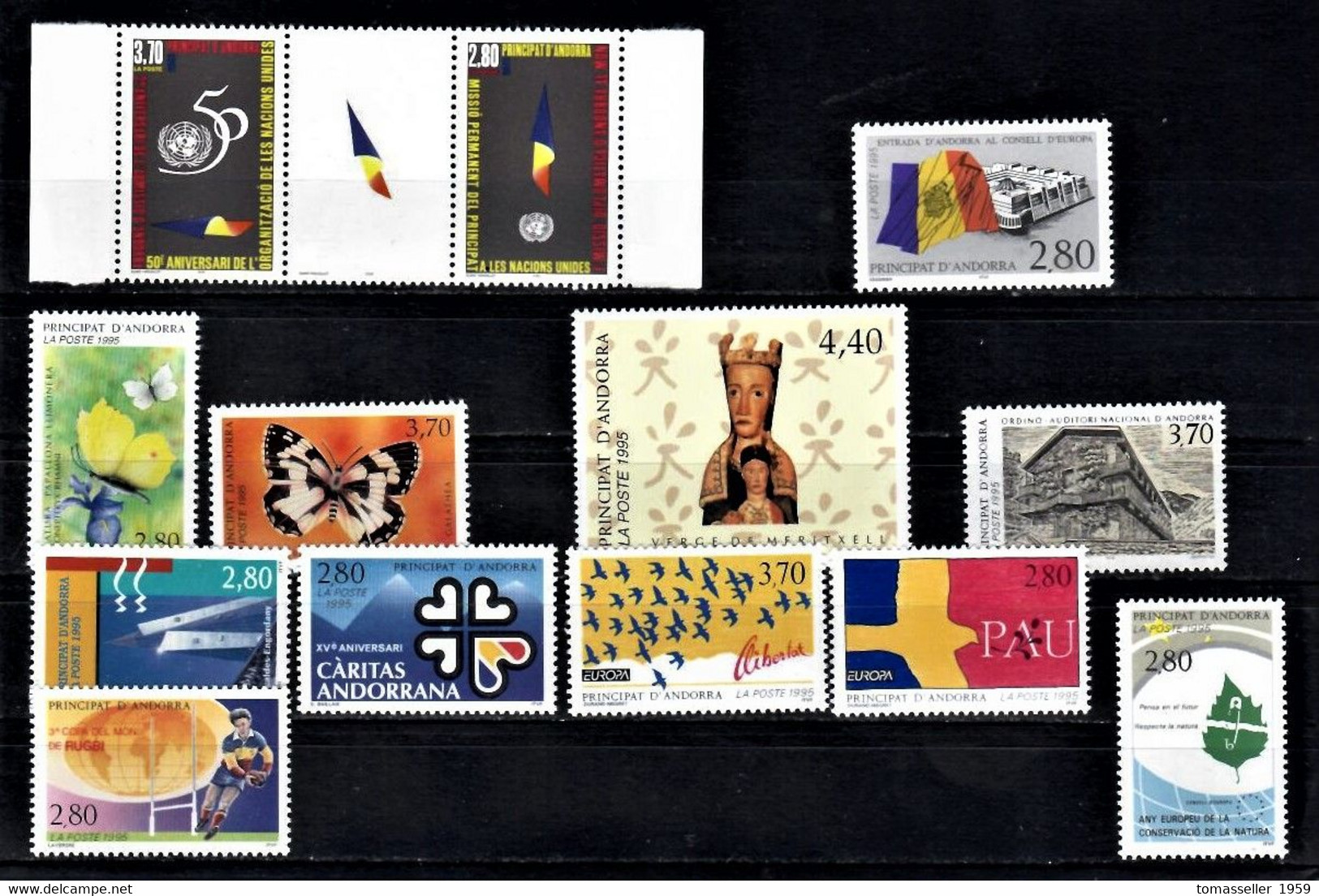 French Andorra 15!!! Years (1993-2007) Sets.Almost 150 Issues.MNH - Other & Unclassified