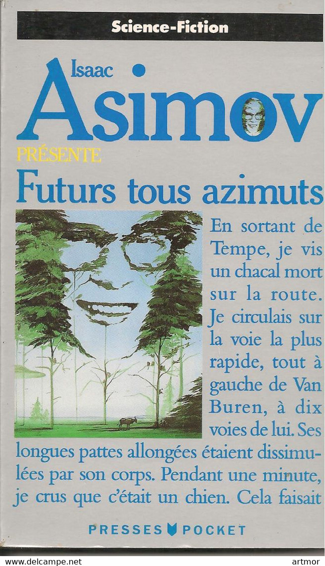 ASIMOV - FUTURS TOUS AZIMUTHS - EO 1992 - Presses Pocket