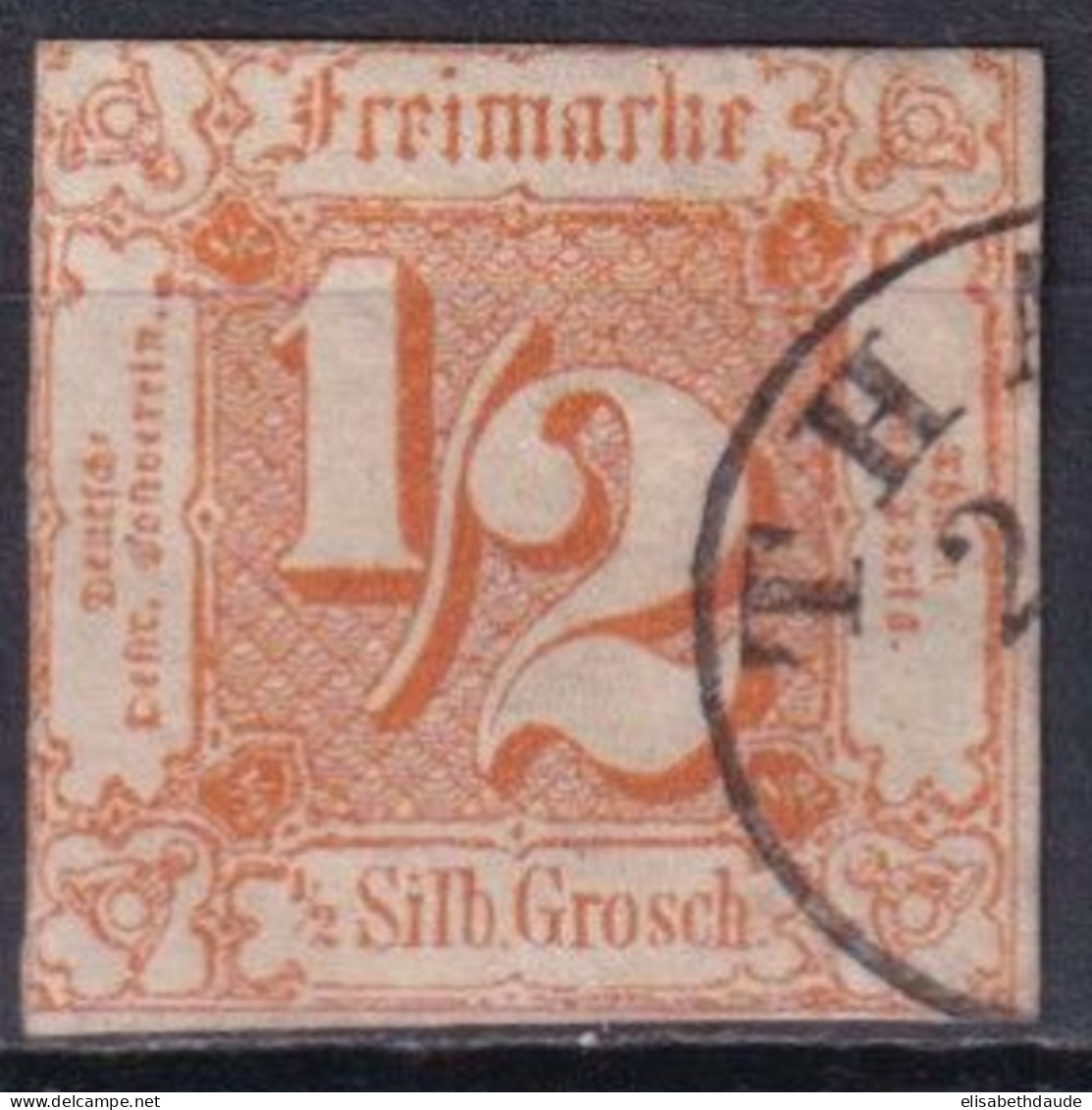 THURN UND TAXIS - YT N°16 OBLITERE  - COTE = 50 EUR. - Used