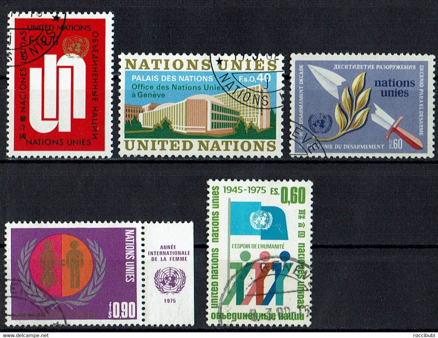 UNO Genf O - Used Stamps