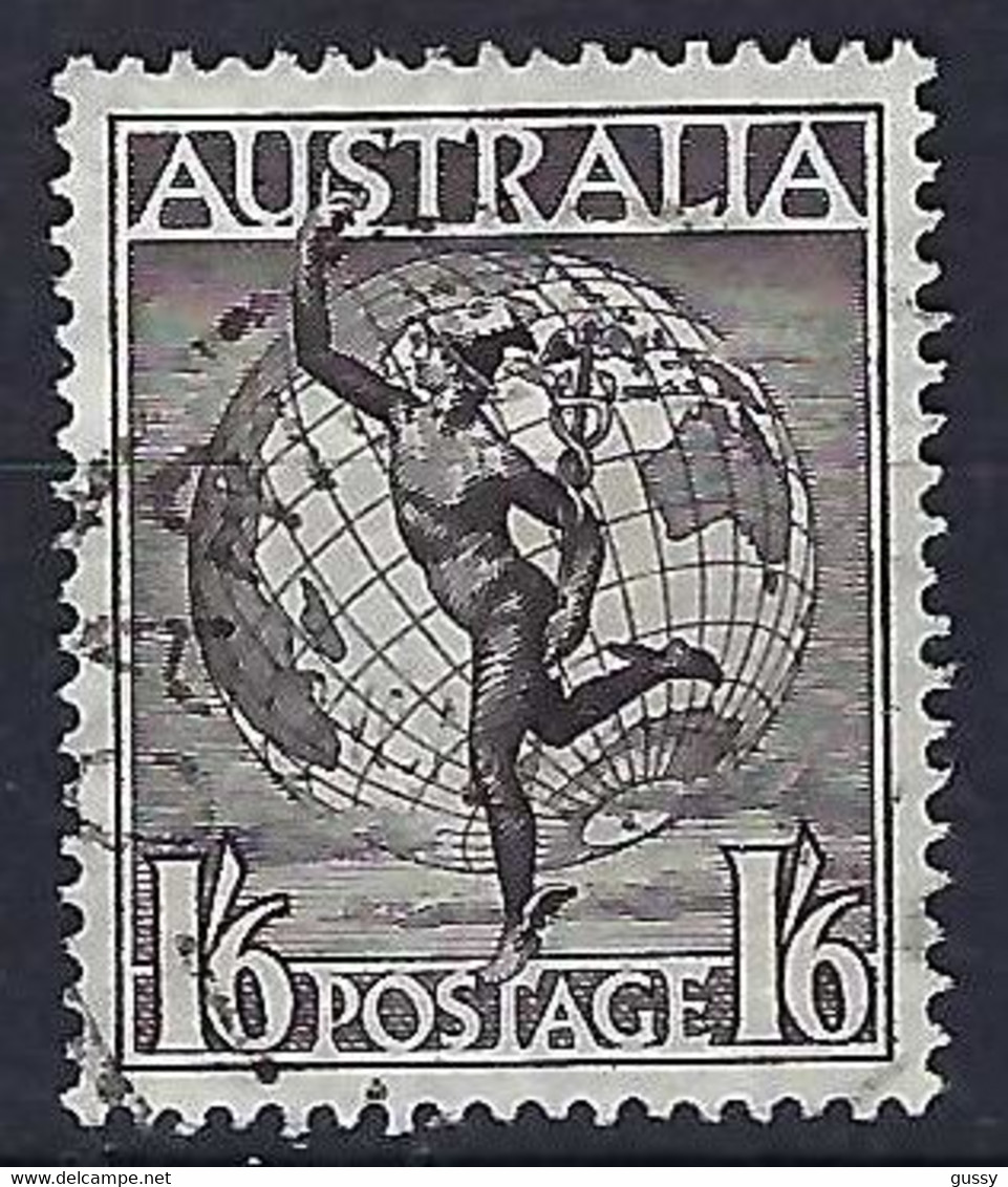 AUSTRALIE Poste Aérienne 1949: Le Y&T 7 Obl. - Used Stamps