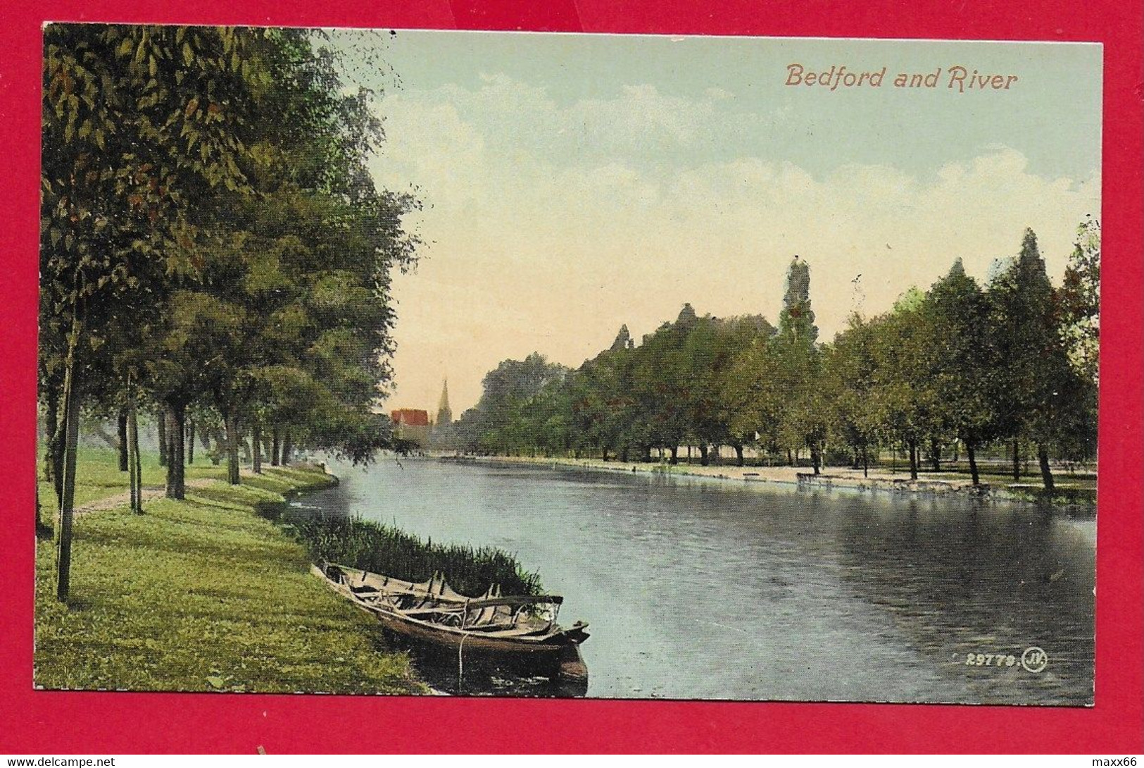 CARTOLINA NV REGNO UNITO - BEDFORD And River - 9 X 14 - Bedford