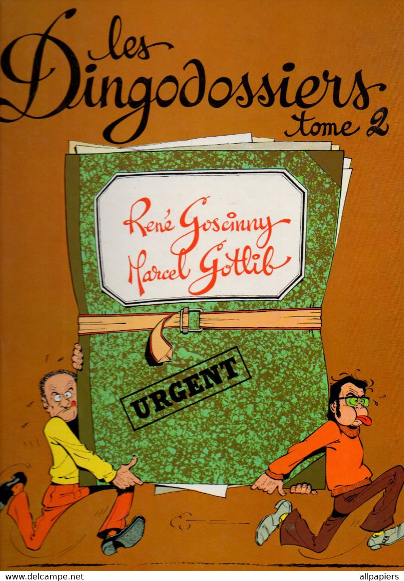 Dingodossiers Tome 2 Urgent Par Goscinny - Gotlib En 1988 - Gotlib