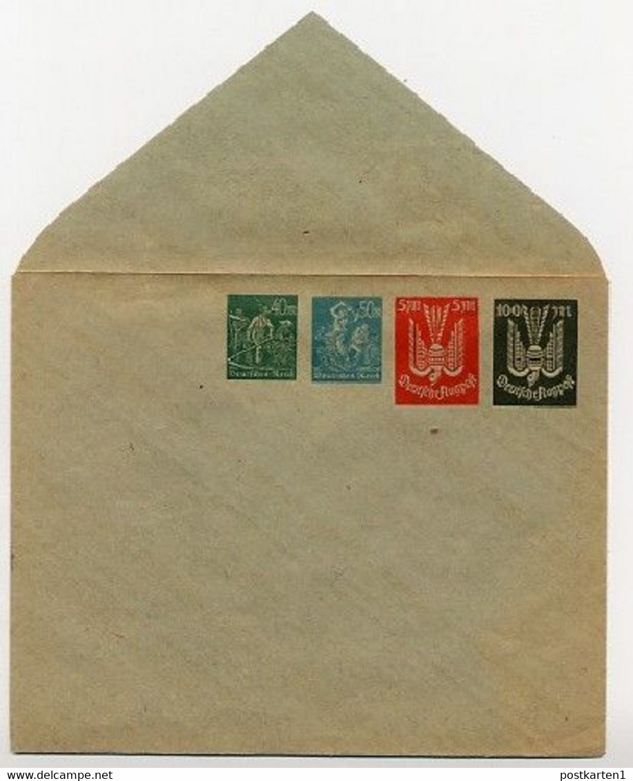 DR PU96/A1-02 Privat-Umschlag 1923  Kat. 20,00 € - Sobres