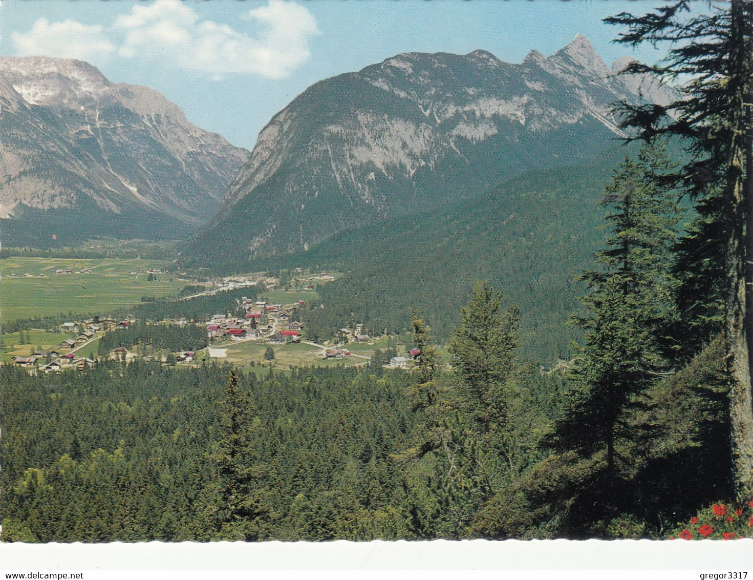 1292) WEIDACH - LEUTASCH - Gegen Arnspitzen Und Wetterstein - Tolle Variante TOP !! - Leutasch